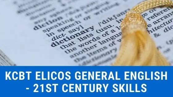 KCBT ELICOS General English – 21st Century Skills